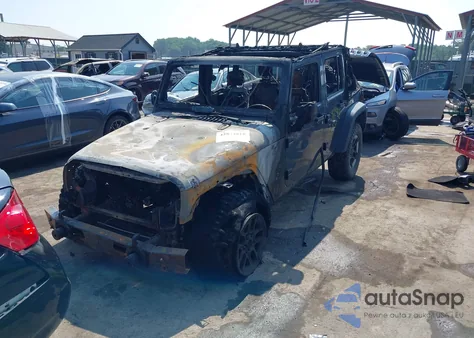 2008 Jeep Wrangler Unlimited X z USA, uszkodzony, nr VIN 1J4GA39138L557692